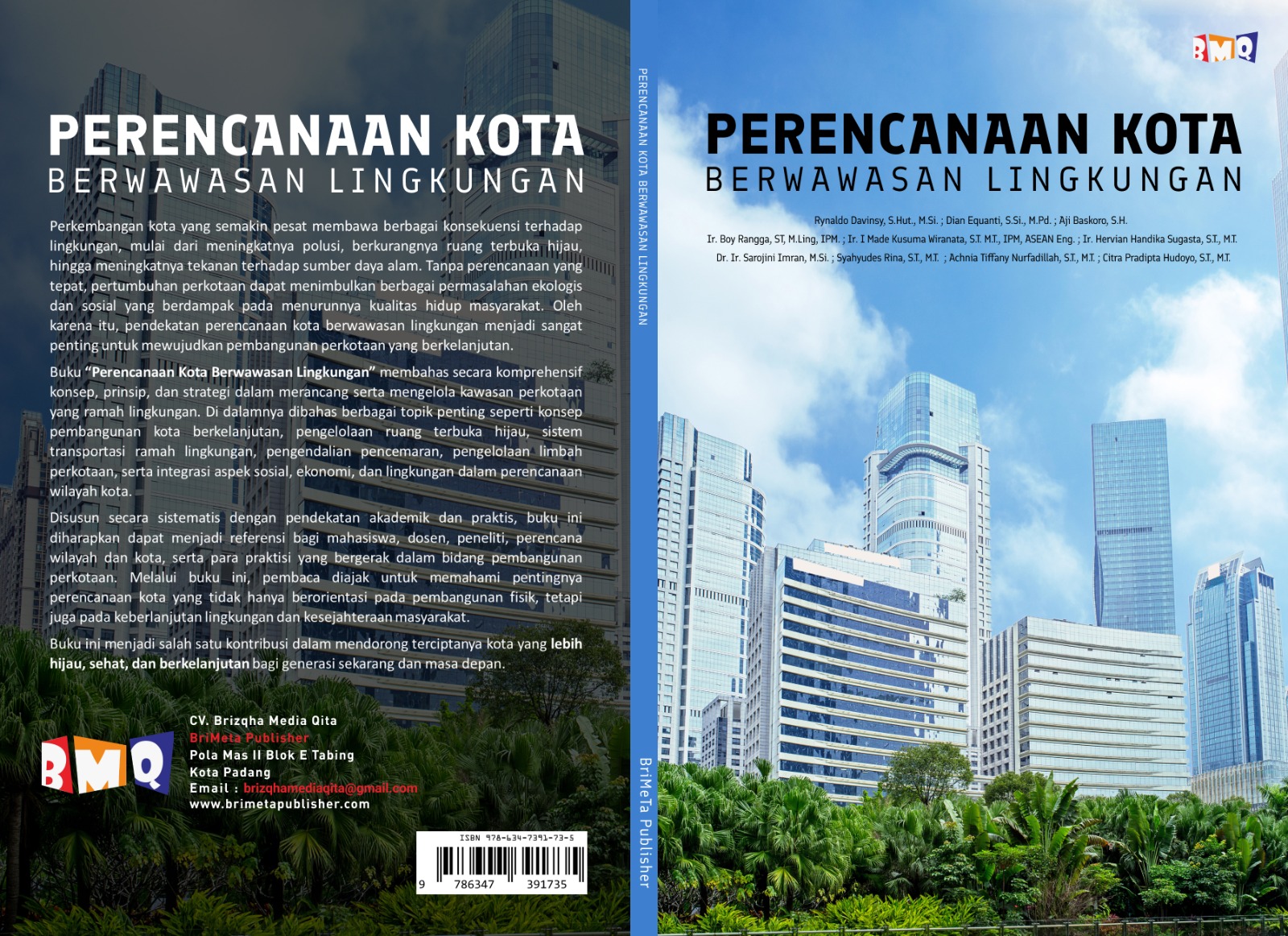 PERENCANAAN  KOTA BERWAWASAN  LINGKUNGAN