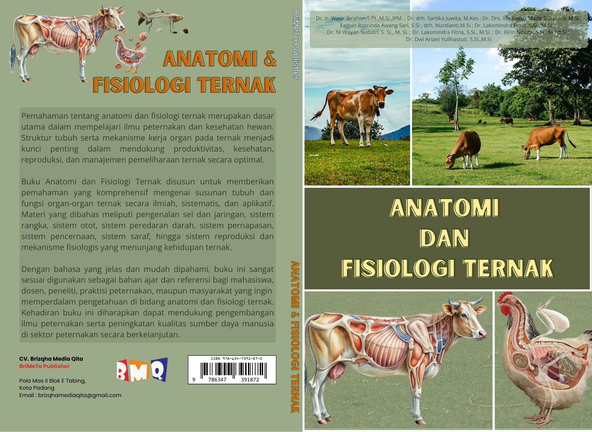 ANATOMI DAN  FISIOLOGI TERNAK