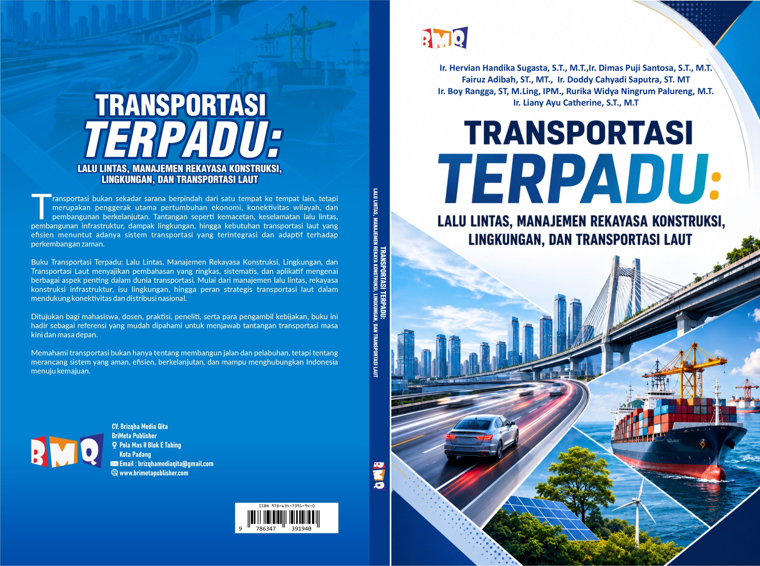 TRANSPORTASI  TERPADU:  LALU LINTAS, MANAJEMEN REKAYASA KONSTRUKSI,  LINGKUNGAN, DAN TRANSPORTASI LAUT