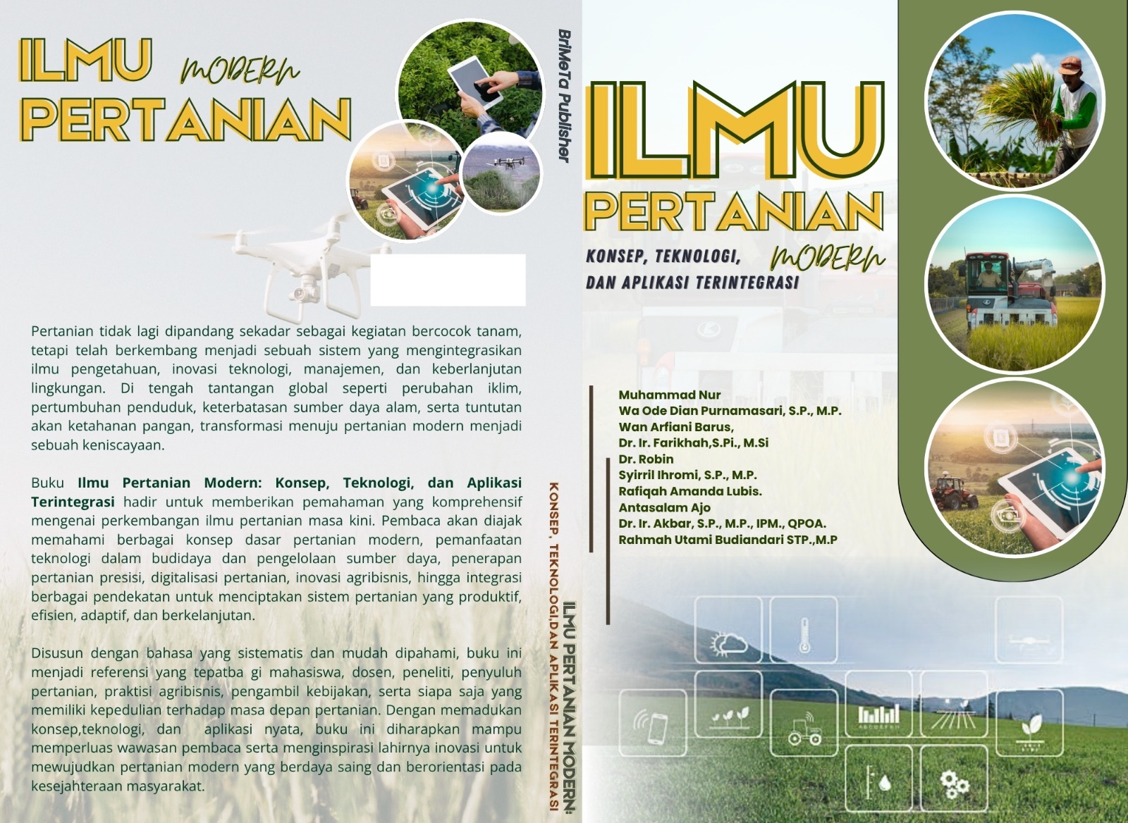 ILMU PERTANIAN  MODERN:   KONSEP, TEKNOLOGI, DAN  APLIKASI TERINTEGRASI